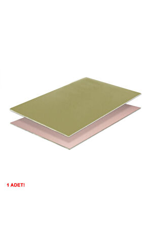 10x15cm Tek Yüz Bakır Plaket Pcb Elektronik Baskı Devre Prototip Test Deney Deneme Kartı Fr4 Levha