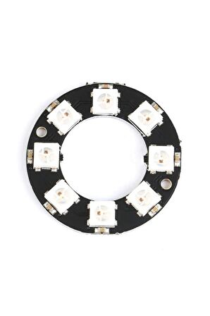 8 Bit Neopixel Halka Ring Ws2812b 5050 Rgb Led Modül Full Color