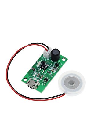Micro Usb Ultrasonik Nem Üreteci Devre Seramik Disk Transducer