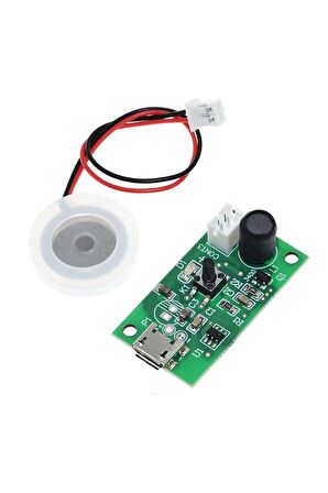 Micro Usb Ultrasonik Nem Üreteci Devre Seramik Disk Transducer