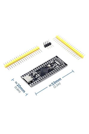 Stm32f411ceu6 Black Pill Geliştirme Kartı Arm Cortex-m4 Dsp Fpu