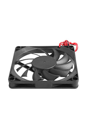 Dc 12v Fan 80x80mm 8x8cm Sessiz 2 Pin Fırçasız Soğutucu Kuluçka