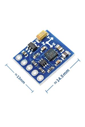 Hmc5883 Gy-271 Üç Eksenli Gyro Sensör Modülü 3v-5v Manyetometre