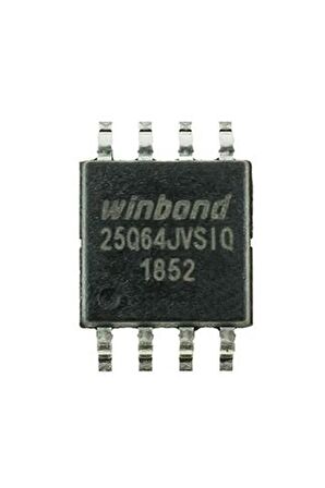 Winbond W25q64jvsıq 64m-bit Seri Flash 3.3v Spı Hafıza Entegresi