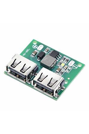 6-24v To 5v 3a Dual Usb Çıkış Voltaj Düşürücü Hw-681 2xusb Çıkış