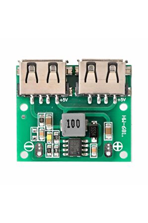 6-24v To 5v 3a Dual Usb Çıkış Voltaj Düşürücü Hw-681 2xusb Çıkış
