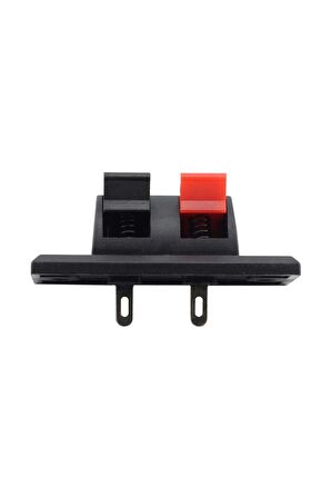 2 Li Hoparlör Terminal Soketi Panel Montaj Tip Yaylı Speaker Ses