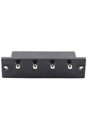 4lü Hoparlör Terminal Soketi Panel Montaj Tip Yaylı Speaker Ses