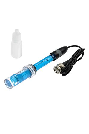 Ph Elektrot Sensör Probu E201-1c Sıvı Su 0-14ph Algılayıcı Bnc
