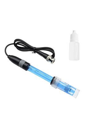 Ph Elektrot Sensör Probu E201-1c Sıvı Su 0-14ph Algılayıcı Bnc