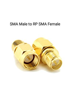 Sma Erkek To Rp Sma Dişi Adaptör Soket Altın Kaplama Soket 0-6ghz