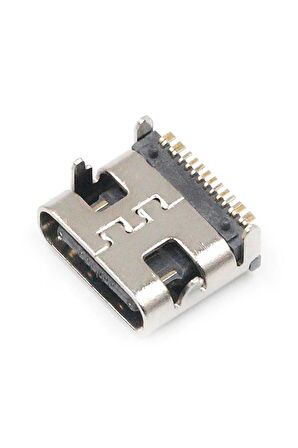 Type-c Usb Soket 16 Pin Smd Usb 3.1 Cep Tel. Konnektör Şarj Dişi