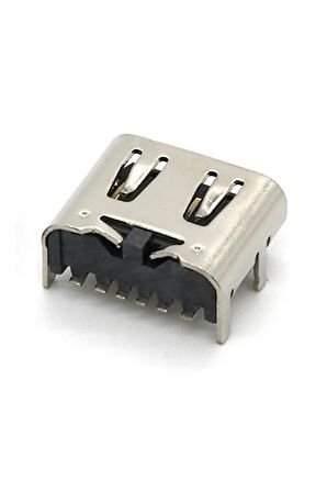 Type-c Usb Soket 6 Pin Smd Usb 3.1 Cep Tel. Konnektör Şarj Dişi