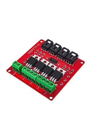 24v 5a 4 Kanal Pwm Kontrollü Mosfet Selenoid Motor Valf Anahtar