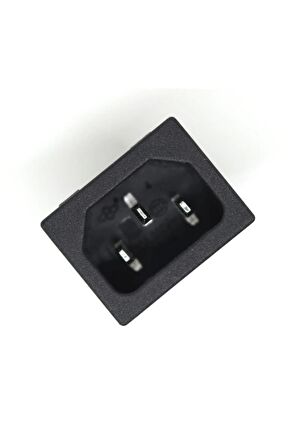 220v 15a Ac Erkek Power Giriş Soketi C14 3 Pin Panel Montaj Tip