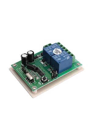 433mhz Rf 1 Kanal Röle Modül Dc 12v Ak-rk01sy Kablosuz Pompa Fan Lamba Perde
