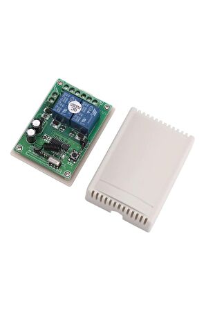 433mhz Rf 1 Kanal Röle Modül Dc 12v Ak-rk01sy Kablosuz Pompa Fan Lamba Perde