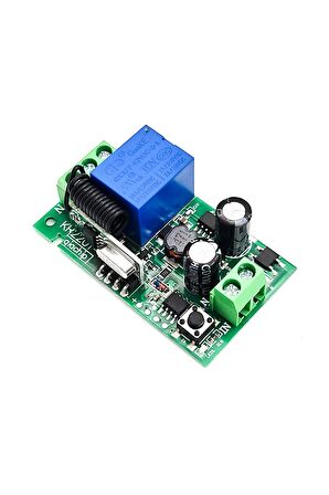 433mhz Rf 1 Kanal Röle Modül Ac 220v Kr2201-a Kablosuz Pompa Fan Lamba