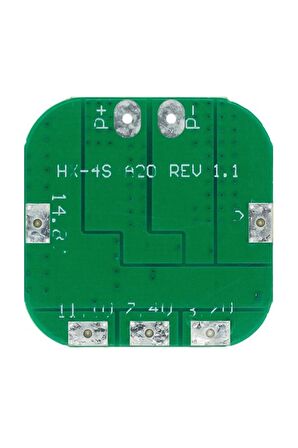 Li-ion 18650 16.8 V 4s 20 A Lityum Batarya Bms Koruma Kartı