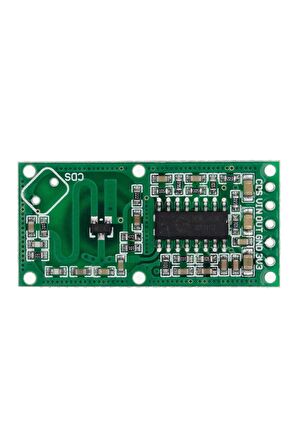 Rcwl-0516 Mikrodalga Radar Sensör Insan Haraket Algılayıcı Kablosuz Alarm Dedektör Işık