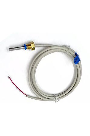 Pt1000 Sıcaklık Sensörü 0c/105c Çelik Isı Probu 1.5 Metre Ip68 Su Geçirmez Isıtıcı Fırın