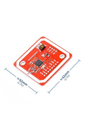 Pn532 13.56mhz Rfıd Okuyucu Modül V3 Iıc Spı Uart Mini Nfc Manyetik Kablosuz Kart Etiket Okuyucu