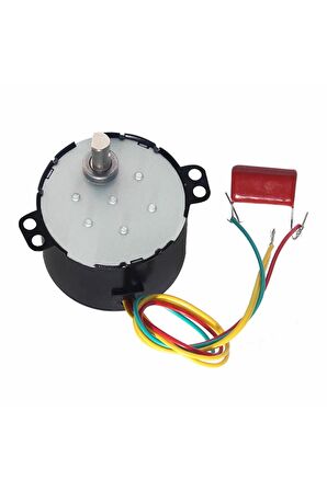 50ktyz 2.5rpm Ac Motor Kuluçka Viyol Çevirme 220v Senkron Metal