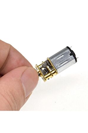Ga12-n20 12v 300rpm Micro Dc Motor Dc 12v N20 Mini Metal Dişli Red