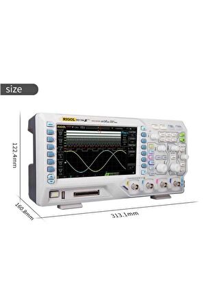 Rigol Ds1054z 50mhz 4 Kanal Dijital Osiloskop