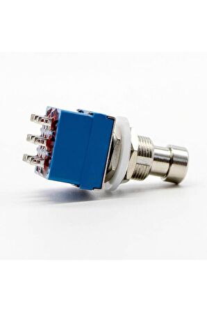 3pdt On/on/off 3lü Anahtar Ac 250v 3a 9 Pin Switch Anlık Basmalı Buton