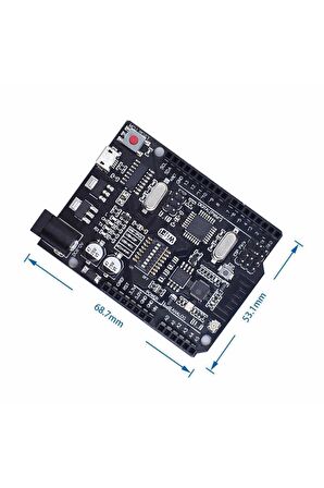 Arduino Uno R3 Wifi Esp8266 Ch340 Micro Usb 32mbit Kablosuz Internet