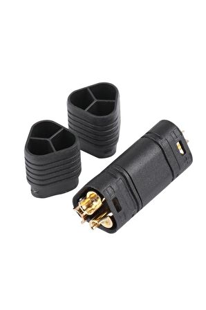 Mt60 3 Pin Dişi Erkek Konnektör Soket Çift Amass 3.5mm 12awg Rc Esc Motor