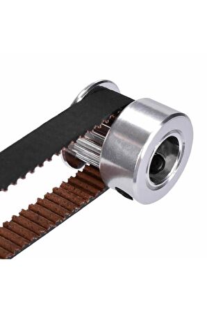Gt2 16 Diş Alüminyum Kasnak 5mm Delik Çapı 6mm Kayış Zamanlayıcı Doğrusal Hareket