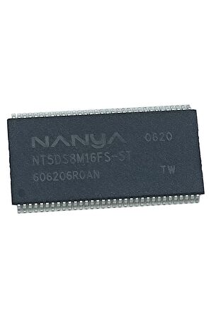 Nanya Nt5ds8m16fs-5t 128mb Ddr Sdram 2.5v 66 Pin Tsop 8m X 16 Clock 200mhz Cmos