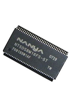 Nanya Nt5ds8m16fs-5t 128mb Ddr Sdram 2.5v 66 Pin Tsop 8m X 16 Clock 200mhz Cmos