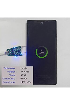 Kablosuz Şarj Modülü Qi Vk007 10w 2a Mobil Akıllı Telefon Oyuncak Pil Şarj Transmiter Micro Usb