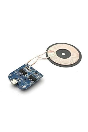 Kablosuz Şarj Modülü Qi 10w 2a Mobil Akıllı Telefon Oyuncak Pil Şarj Transmiter Micro Usb