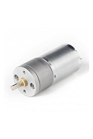 24v 1000rpm Jga25-370 Redüktörlü Dc Motor Metal Dişli Yüksek Tork