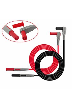 1 Çift P1033 Multimetre Probu 4mm Banana Tip Soket 1000v 10a Catııı 1 Mt Kablo Voltmetre Avometre