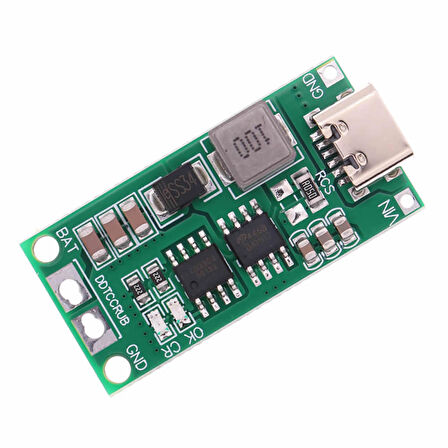 2S 1A TypeC Şarj Modül Çok Hücreli 18650 Lityum Pil Şarj Modül 8.4V 12.6V 16.8V Step-Up Boost CN330X