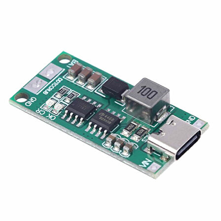 2S 1A TypeC Şarj Modül Çok Hücreli 18650 Lityum Pil Şarj Modül 8.4V 12.6V 16.8V Step-Up Boost CN330X