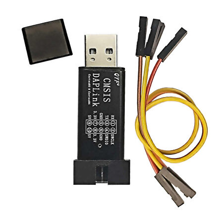 Daplink Arm Jtag Programlayıcı Metal Kutu Mini Cortex Swd Uart Emulator Simulator Debugger Hata