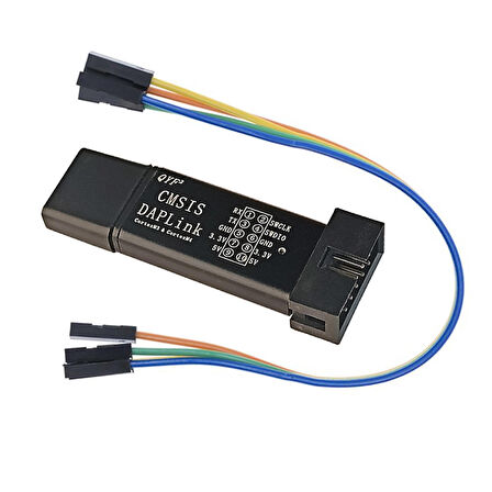 Daplink Arm Jtag Programlayıcı Metal Kutu Mini Cortex Swd Uart Emulator Simulator Debugger Hata