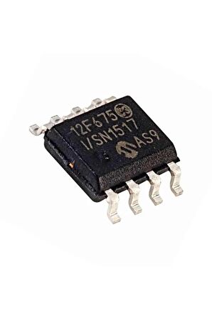 Pıc12f675-ı/sn So8 8 Bit 20mhz Mcu Entegre Ic 12f675 Smd Soıc-8