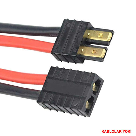 TRX Erkek Dişi Soket Çifti Traxxas Altın Kaplama 30A Lityum LiPo Pil Batarya Akü Bağlantı Konnekt