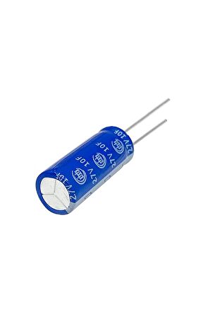 10f 2.7v Süpercap 10x25mm Dıp Süper Kapasitör Enerji Depolama Güneş Rüzgar Akü Batarya Güç Kaynağı