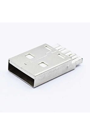 Usb Type A Erkek Soket Lehimlenebilir 4 Pin Diy Tip A Elektronik Devre Cihaz Usb 2.0 Konnektör