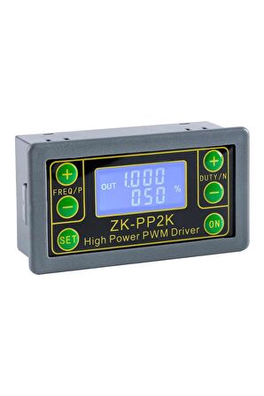 Panel Kutulu Zk-pp2k Kare Dalga Sinyal Jeneratörü Çift Modlu 1 Kanal 1hz-150khz Pwm Pulse Fre.