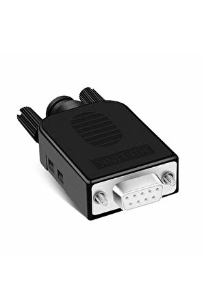 Kutulu DB9 Dişi Konnektör 9 Pin D-Sub Seri Port Terminal Adaptör RS232 RS485