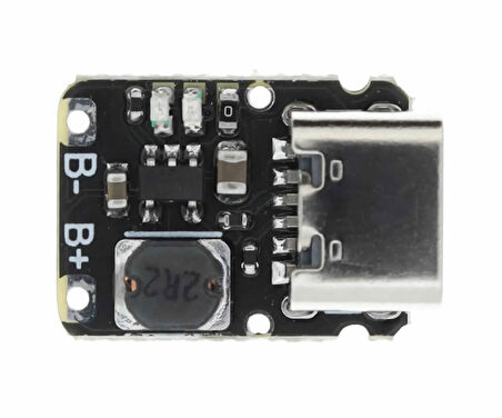 TP4057 Type C Pil Şarj Deşarj Modülü Mini Powerbank Devresi 3.7V Lityum Lion 18650 Batarya